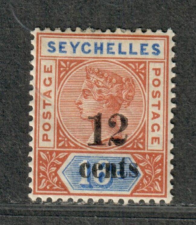 Seychelles Sc#23 M/H/VF, Cv. $21