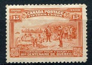 Canada  #102     Mint XF   -   Lakeshore Philatelics