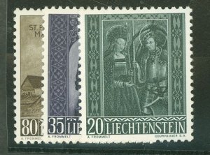 Liechtenstein #329-31 Unused Single (Complete Set)