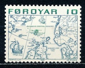 Faroe Islands #8 Single MNH
