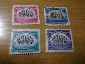 Ecuador  #  394-97  used