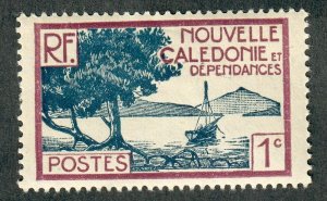 New Caledonia #136 Mint Hinged single