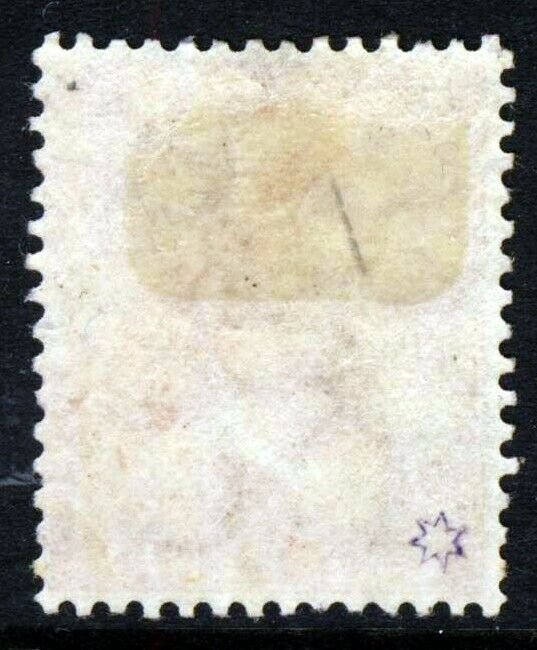 BERMUDA Queen Victoria 1865 One Penny Pale Rose Watermark Crown CC SG 2 MINT