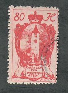 Liechtenstein #41 Mint Hinged single