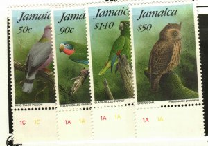 Jamaica #827-30 MNH Birds