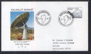 Greenland 157 Typed FDC