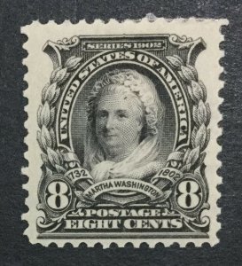 MOMEN: US #306 MINT OG H #31806