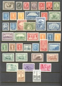 ? $$$ MINT NEVER HINGED LOT $$$ mostly VF MNH mint Canada