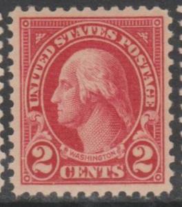 U.S. Scott #554 Washington Stamp - Mint NH Single