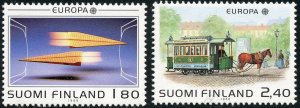 Finland Scott 771-72 MNHOG - EUROPA 1988 Set - SCV $10.00