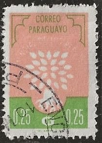 Paraguay ^ Scott # 560 - Used