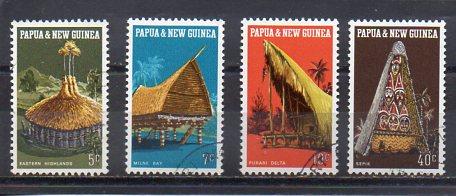 Papua New Guinea 319-322 used