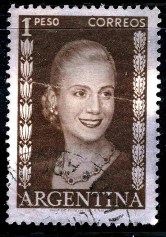 Argentina - SC #607 - USED FAULT- 1952 - Item ARGENT143