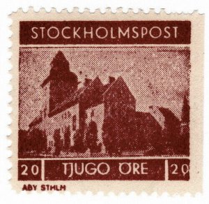 (I.B) Sweden Local Post : Stockholm 20 öre