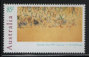 Australia 1997 MNH Sc 1572 85c Landscape '74 Fred Williams