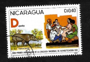 Nicaragua 1981 - CTO - Scott #1113C