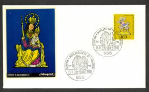 WEST GERMANY 1969 CHRISTMAS Semi Postal Issue U/A Cachet FDC B454