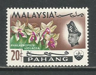 Malaya-Pahang   #89  MLH  (1965)  c.v. $1.75