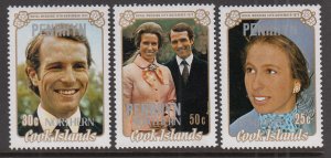 Penrhyn Island 47-49 MNH VF