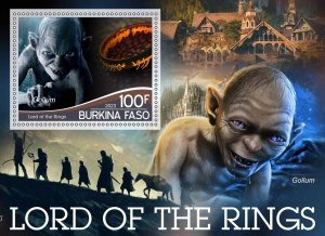 Stamps. Cinema. The Lord of the Rings 2023 year 6 sheets perforated MNH**