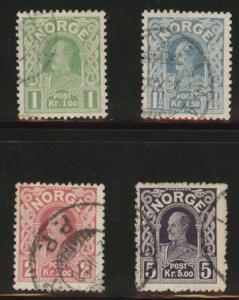 Norway Scott 70- King Haakon Die C stamp 1911 stamps