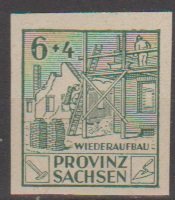 Mi: 87b II  mnh  1946  Cat  €  12.00 Saxony