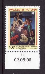 Wallis & Futuna-Sc#618-unused NH set-Painting-Jean Soane Michon-2006-