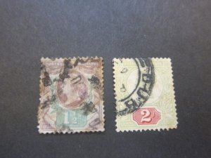 Great Britain 1887 Sc 112-3 FU