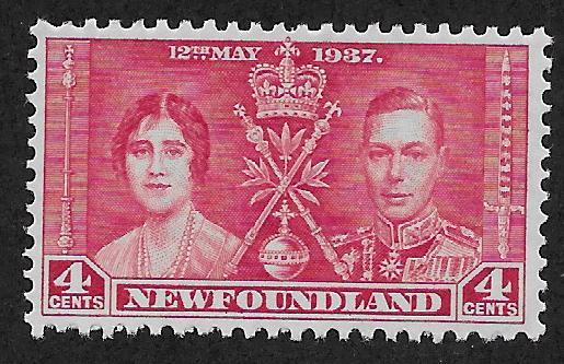 NEWFOUNDLAND SC# 231 FVF/MLH 1937