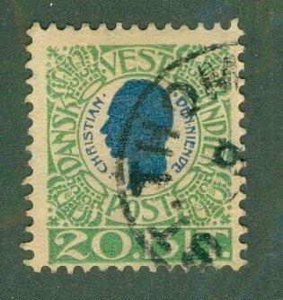 DANISH WEST INDIES 33 USED CV $8.00 BIN $2.50