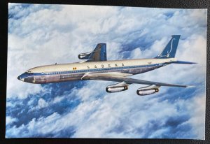 1961 USA Air Force Picture Postcard Cover To Washington DC Boeing Jet Sabena