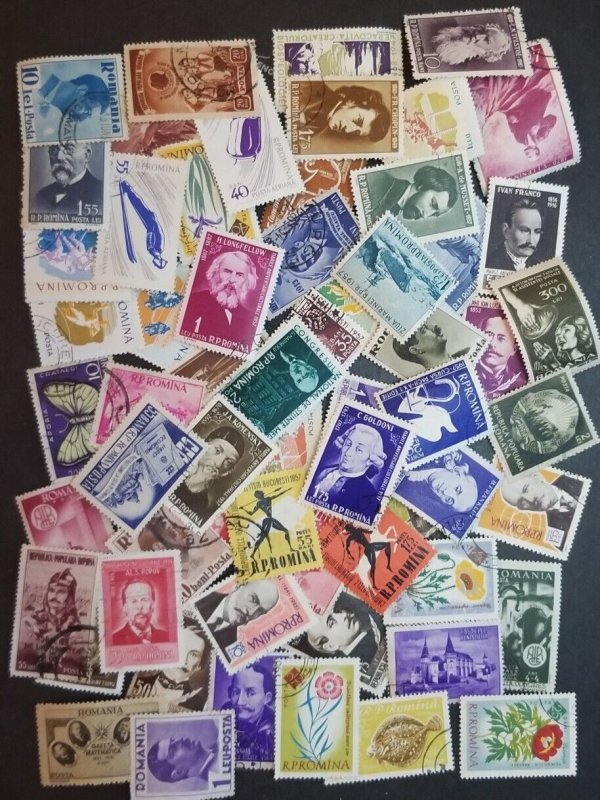 ROMANIA Used Unused MH OG Mint Stamp Lot Collection T1719