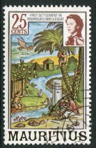 MAURITIUS 1978 - 25c USED
