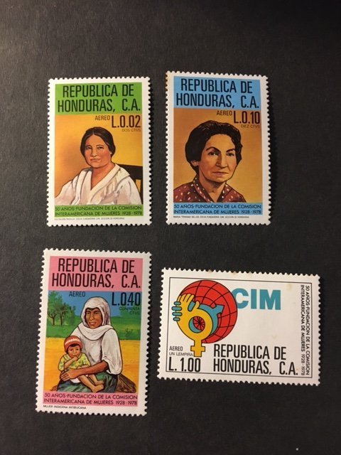 Honduras sc C695-C698 MNH comp set