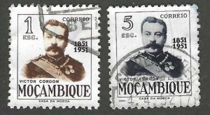 Mozambique 357-358   Used
