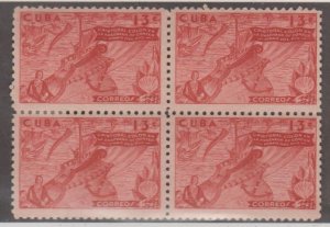 Cuba Scott #391 Stamp - Mint Block