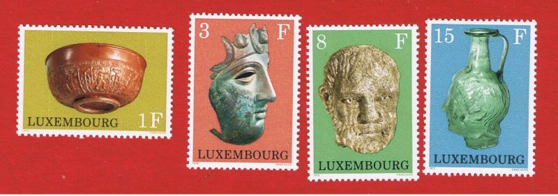 Luxembourg #508-511  MNH OG  Masks   Free S/H