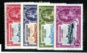 1935 Solomon Sc #60/63 mnh** cv. $44 ( 595 JUB )