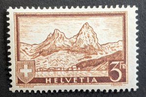 Switzerland #209 MH, 3fr Mythen