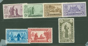 Italy #258-264  Single (Complete Set)