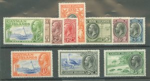 Cayman Islands #85-95 Mint (NH) Multiple