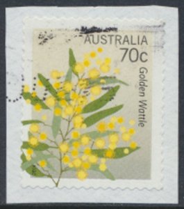 Australia SC# 4062 Flowers 2014 Used Golden Wattle details & scan