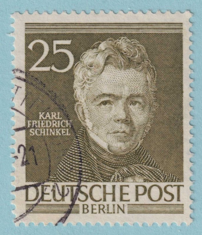GERMANY - BERLIN OCCUPATION 9N91  USED - NO FAULTS VERY FINE! - JLV