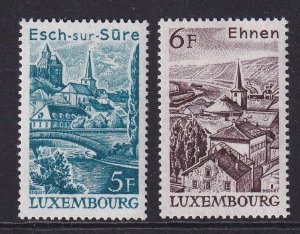 Luxembourg   #599-600  MNH  1977  views