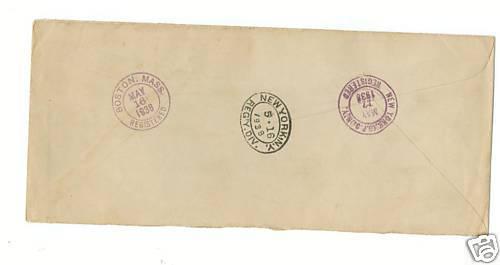 1938 Newfoundland FDC Scott # 245-248 watermarked pairs First Day Cover Minkus