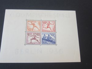 Germany 1936 Sc B91 Olympic MNH
