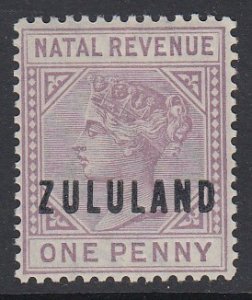 ZULULAND, Scott 14, MNH