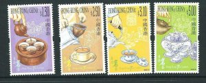 HONG KONG SG1067/70 2001 TEA CULTURE MNH