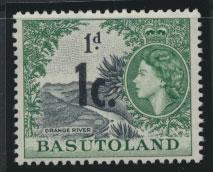 Basutoland  SG 59   Mint  Never Hinged  - Opt surcharge 