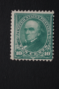 United States #273 10 Cent Webster 1895, Probably ReGum